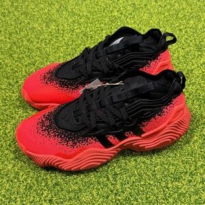 Adidas Trae Young 3 Jr Metal Size 6 Big Kids Scarlet Red Black Bred IF2114